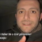 A Haber Muhabiri Tünelde! Araç Geçişi de Yapılıyor