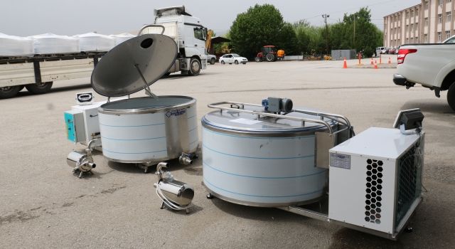 Adıyaman’da Üreticilere Süt Soğutma Tankı Desteği!