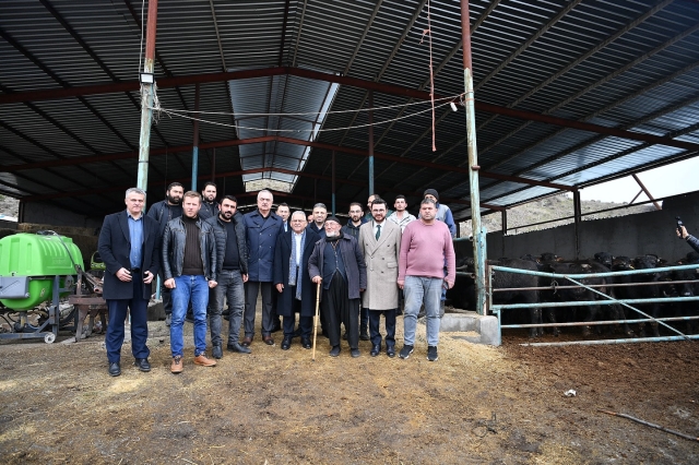 Kayseri Büyükşehir Belediyesi’nden Kayserili Üreticilere Manda Desteği