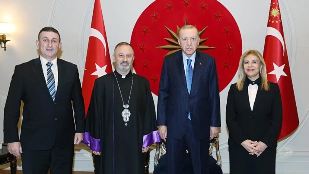 Başkan Erdoğan Ermeni Katolik Ruhani Reisi’ni Kabul Etti