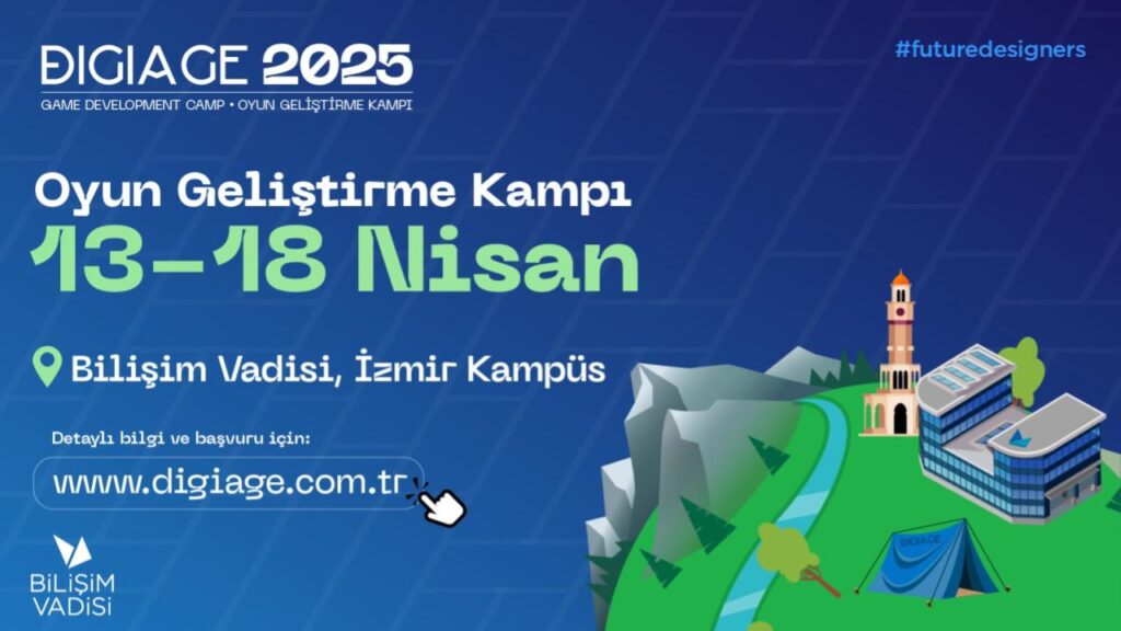 DIGIAGE Oyun Geliştirme Kampı 13-18 Nisan’da İzmir’de!