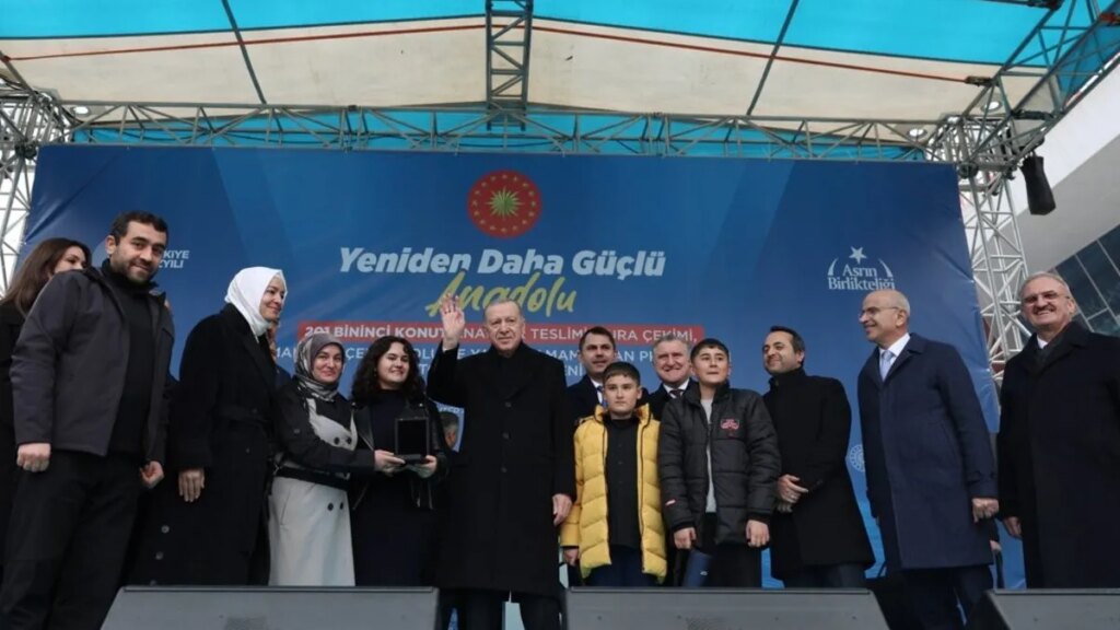 Malatya’da 201 Bininci Konutun Anahtar Teslim ve Kura Çekim Töreni