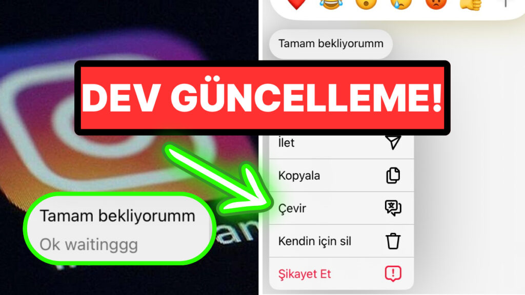Instagram’da Dil Bariyeri Yok: Yeni Çeviri Özelliği!