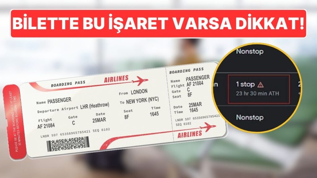 Dikkat! Ucuz Uçak Bileti Alırken Bu Sembolü Kaçırmayın!