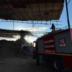 Şanlıurfa’da Çırçır Fabrikasında Korkutan Yangın