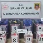 Şırnak’ta Narkokapan-11 Operasyonu: 375 Litre Sıvı Metamfetamin Ele Geçirildi