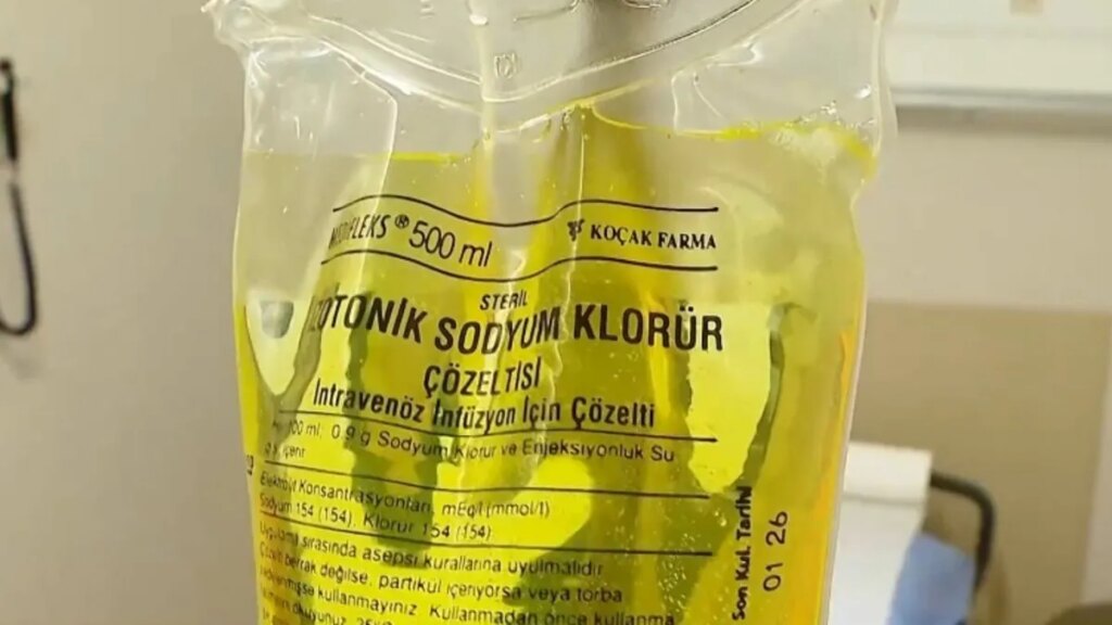 Sarı Serum Tehlikesi: Ölüme Neden Olan Kola Takılan Serum