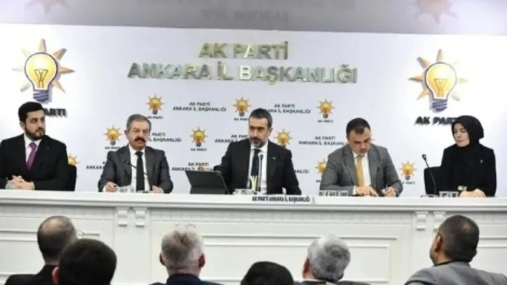 AK Parti Ankara İl Kongresi’nde Yeni Yönetim Belirlendi