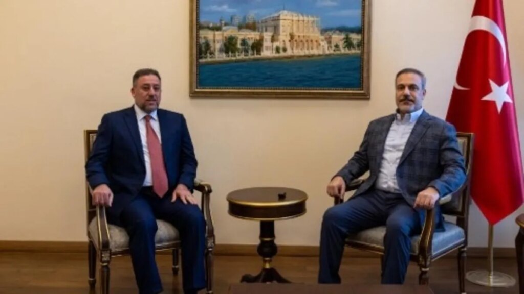 Dışişleri Bakanı Hakan Fidan, Irak Egemenlik İttifakı Lideri ile Görüştü