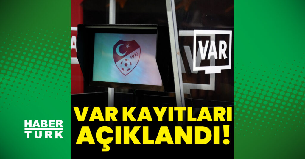 TFF VAR Kararları Youtube’da![embed]https://www.youtube.com/watch?v=zQLqnGMMyrY[/embed]