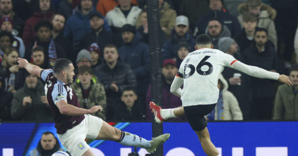 Liverpool ve Aston Villa 2-2 Berabere!