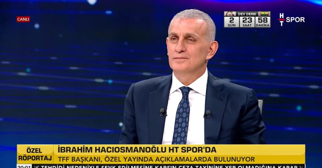 “TFF Başkanı İbrahim Hacıosmanoğlu’ndan Sert Açıklamalar!” “Türkiye’de Yabancı Hakem Operasyonu!” “Futbol Federasyonu Başkanı: Ülke Meselesi ve Rakip Üzerine Açıklamalar” “Son Dakika: Çarpıcı Gelişmeler Ortaya Çıktı!”