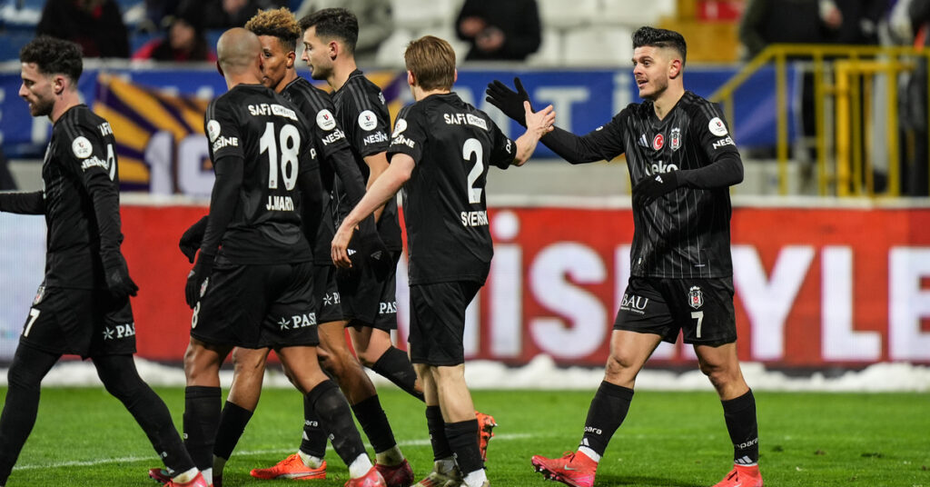 Beşiktaş, Eyüpspor’u 3-1 mağlup ederek galibiyet serisini sürdürdü