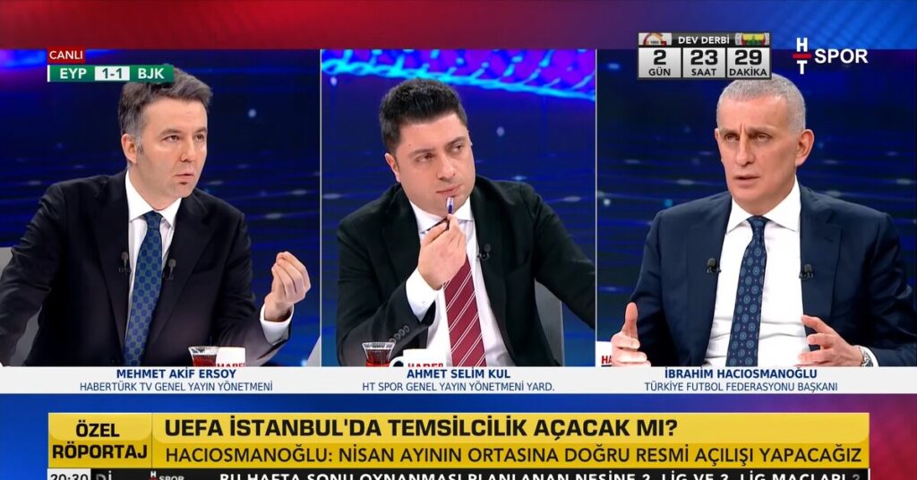 TFF Başkanı Hacıosmanoğlu’ndan Flaş Açıklamalar!