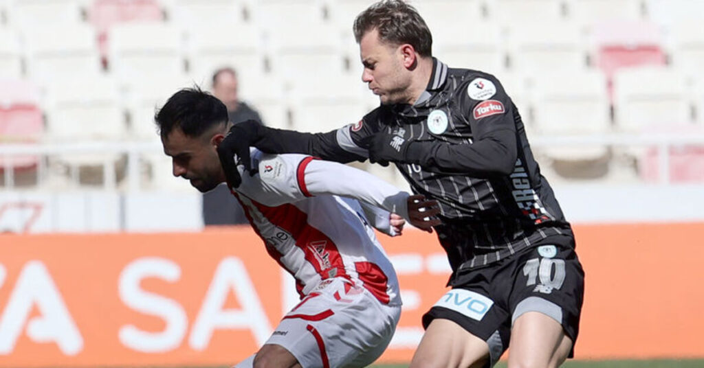 Net Global Sivasspor, Tümosan Konyaspor’a karşı berabere kaldı