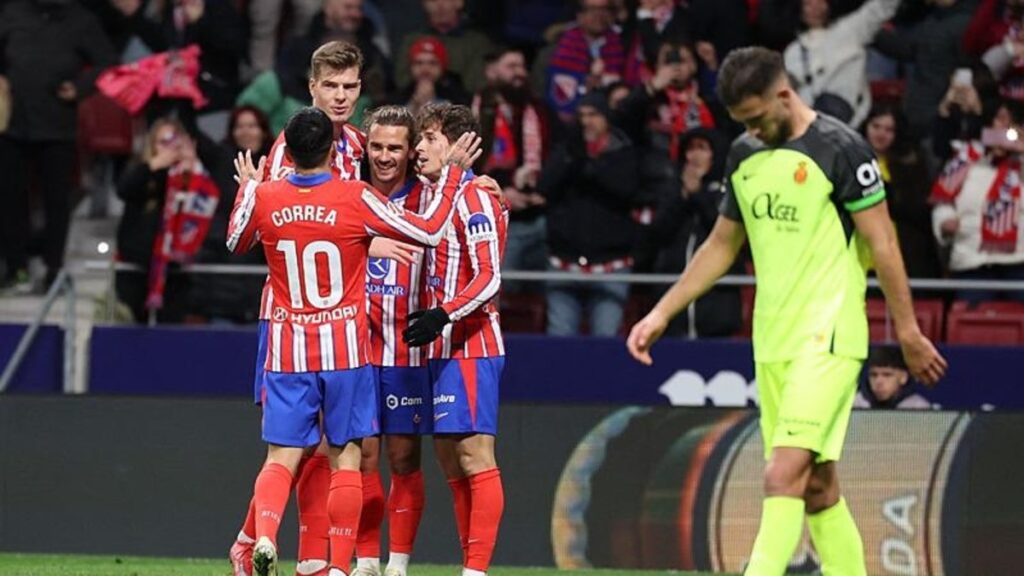 “Atletico Madrid, Mallorca’yı 2-0 mağlup etti!”