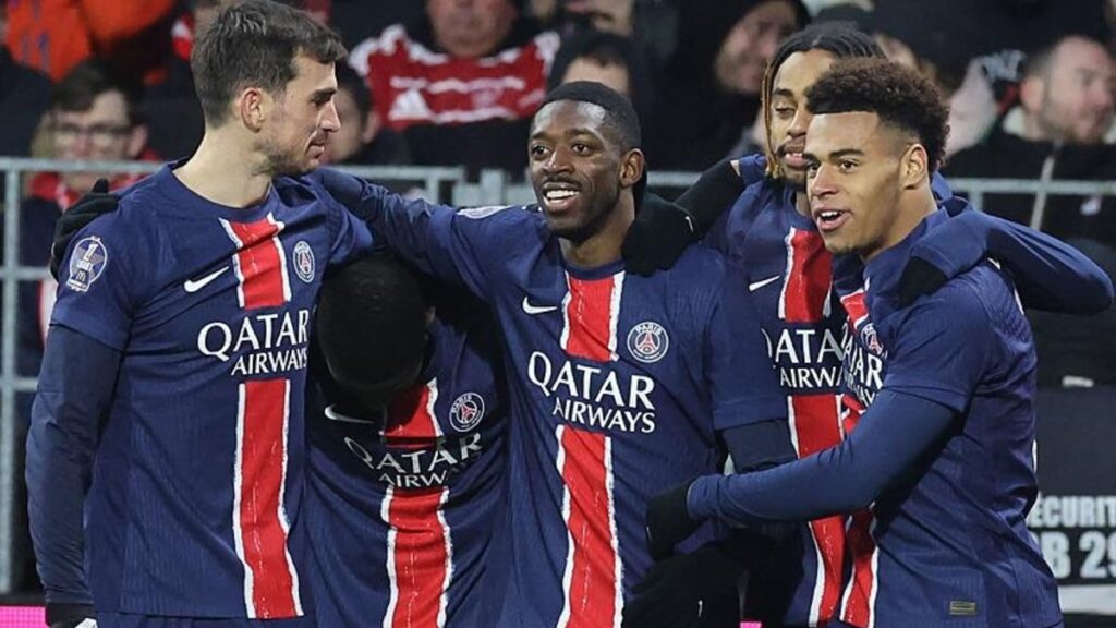 PSG, Brest’i 5-2’lik skorla mağlup etti!