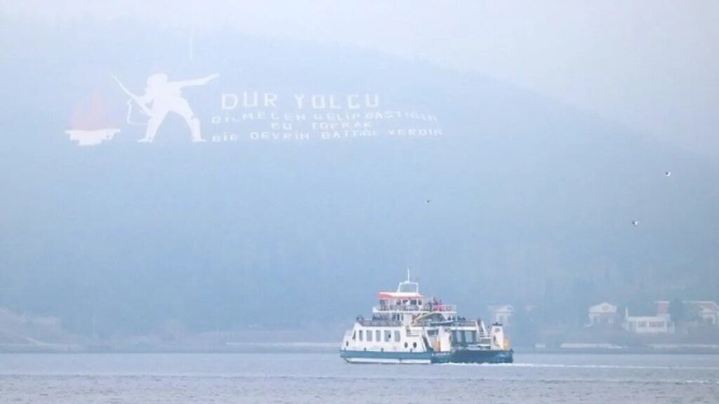 Çanakkale Boğazı Sis Nedeniyle Kapatıldı