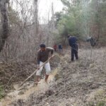 Çorum’da İmece Usulü Su Kanalı Temizliği