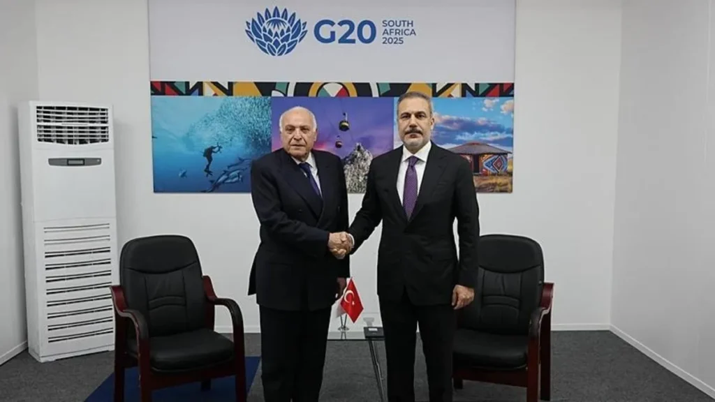 Dışişleri Bakanı Hakan Fidan, Kanadalı ve Cezayirli Mevkidaşlarıyla Görüştü