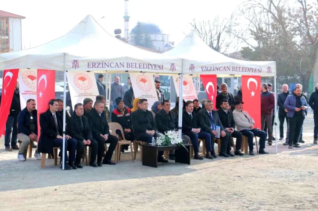 Erzincan’da Hayvan Çadırı Desteği