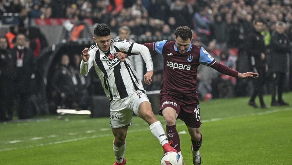 Beşiktaş, Trabzonspor’u 2-1 mağlup etti!