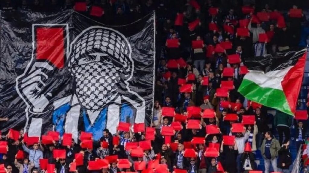 “Alaves Taraftarı İsrail’e Kırmızı Kart Gösterdi”