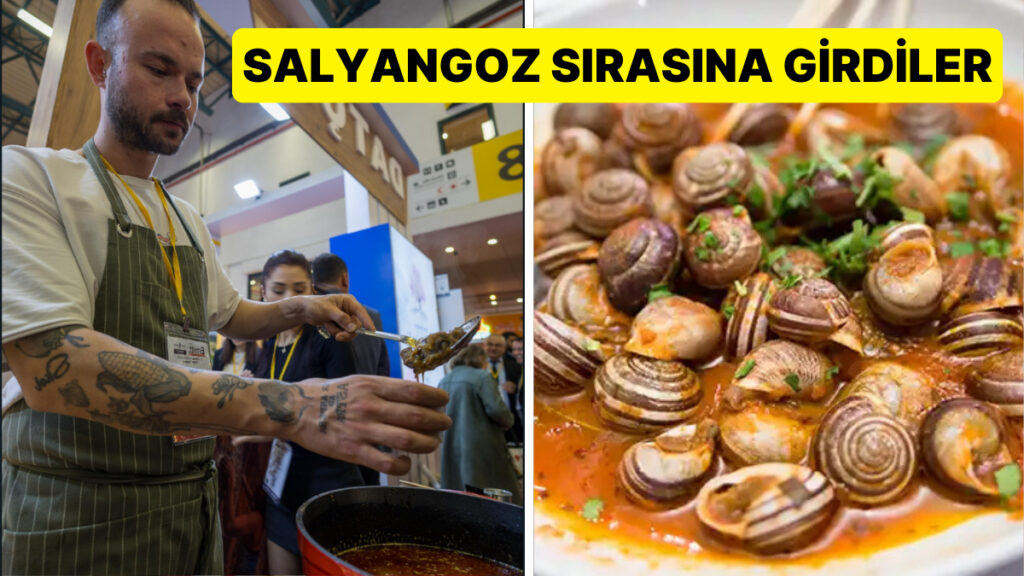Datça’nın Ünlü Salyangoz Yemeği İstanbul’da İzdiham Yarattı