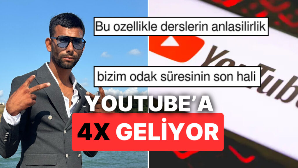 YouTube’dan Yeni Güncelleme: Videoları 4 Kat Hızlandırma!