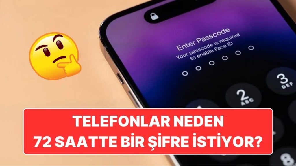 Telefonunuzun Güvenliği İçin Manuel Şifre Girmeniz Gerekebilir!