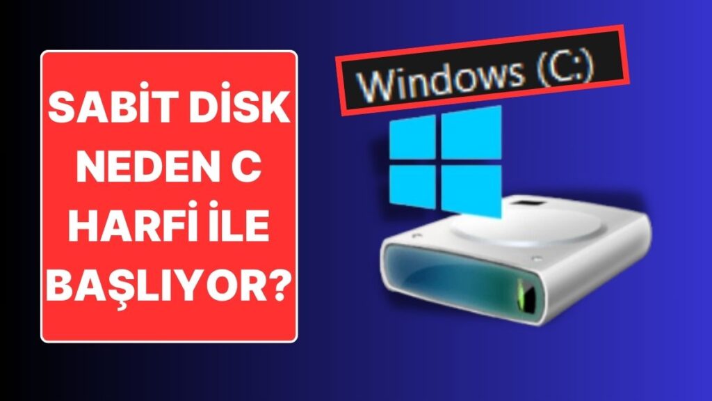 Bilgisayar Tarihindeki Sürpriz: Neden C: Sürücüsü?