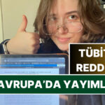 TÜBİTAK’ın Reddettiği Liseli Genç Avrupa’da Yayımlandı