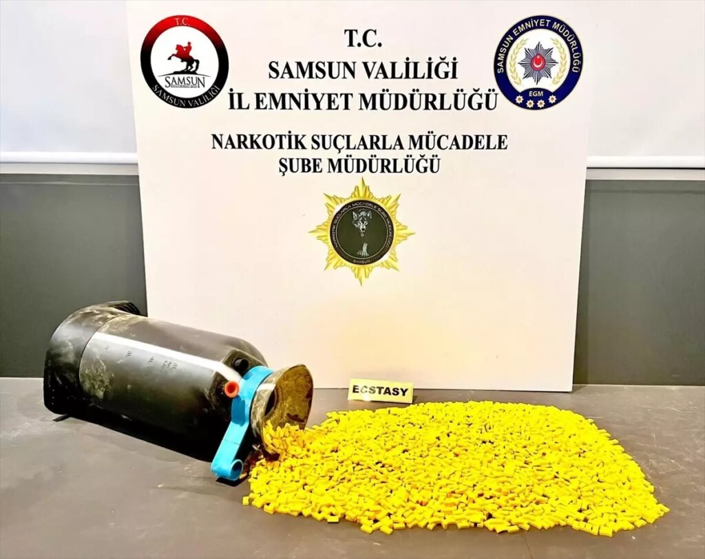 Samsun’da Tarım İlaçlama Pompasında Uyuşturucu Operasyonu