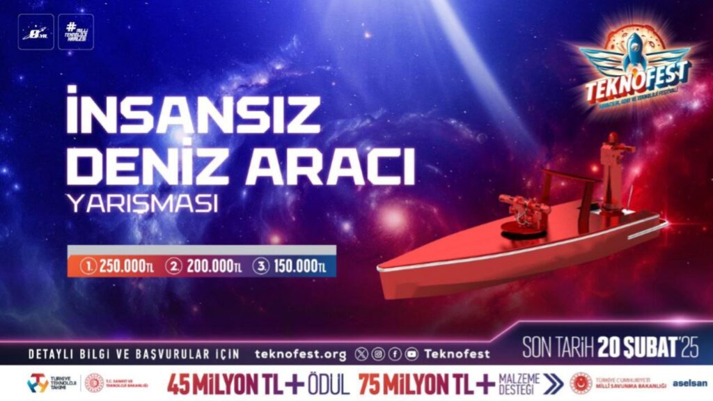 Gençlerin Denizdeki Otonom Teknolojilere Yönelik Yarışması