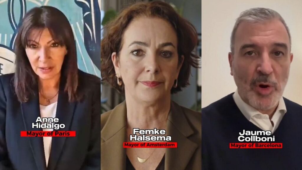 Avrupa Belediye Başkanları İmamoğlu’nu Destekliyor