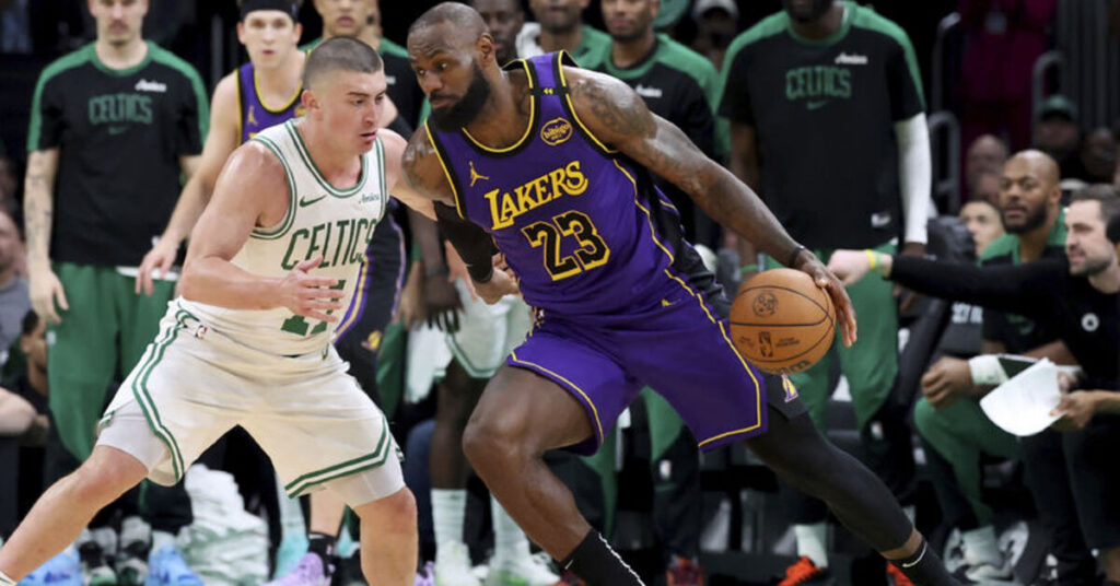 “Celtics’ten Lakers’a Darbe: Tatum 40 Sayıyla Fırtına Estirdi!”