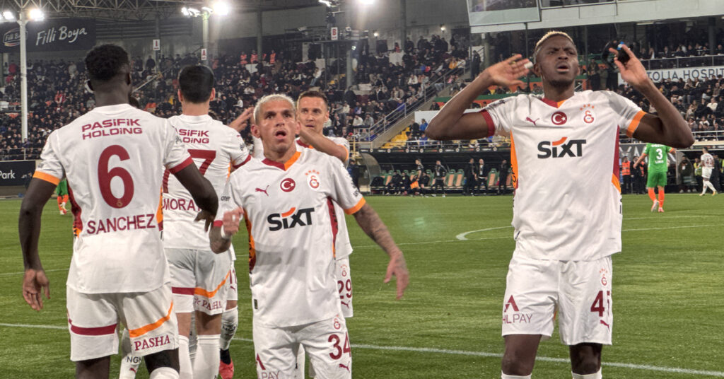 Galatasaray, Alanyaspor’u 2-1 mağlup etti! Galatasaray, Alanyaspor’u 2-1 mağlup etti