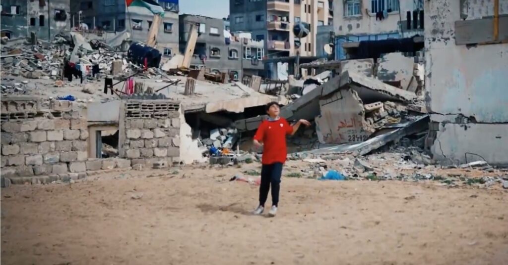 Filistin Futbol Federasyonu Gazzeli Çocuklarla Kadrosunu Açıkladı