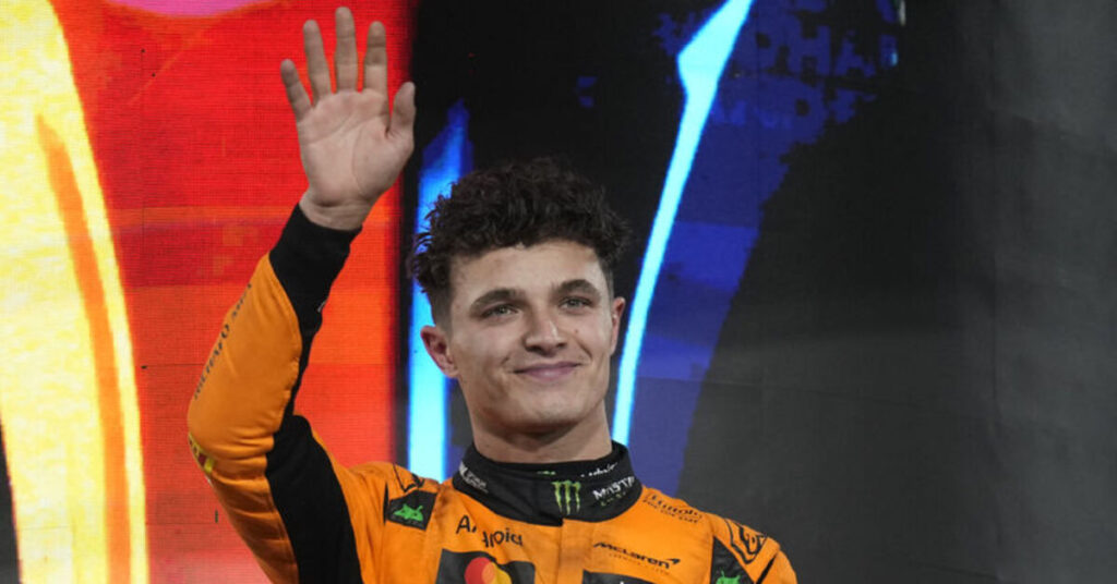 Norris Albert Park’ta Kazandı!