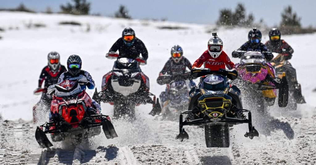 Erciyes’te Dünya Kar Motosikleti Şampiyonası Heyecanı