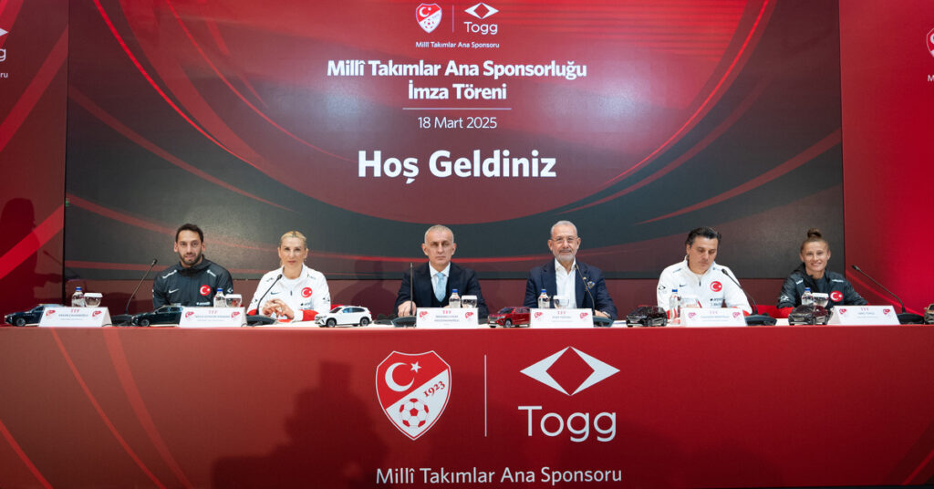 TFF ve TOGG’dan Milli Takımlara Sponsorluk Anlaşması!