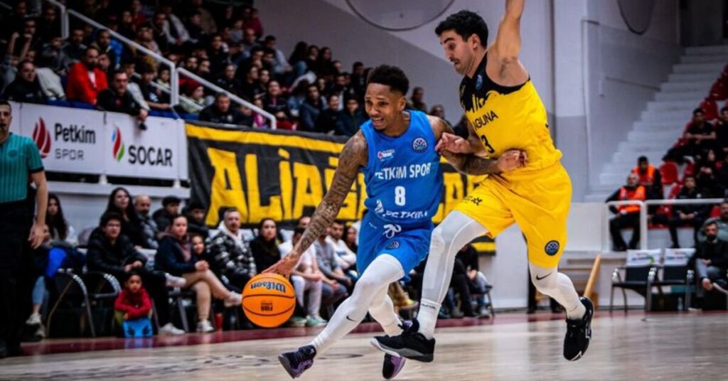 Aliağa Petkimspor, La Laguna Tenerife’ye Darbe Aldı