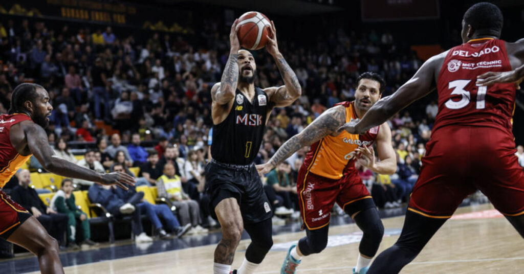 Mersin Spor, Galatasaray’ı 89-73 mağlup etti!