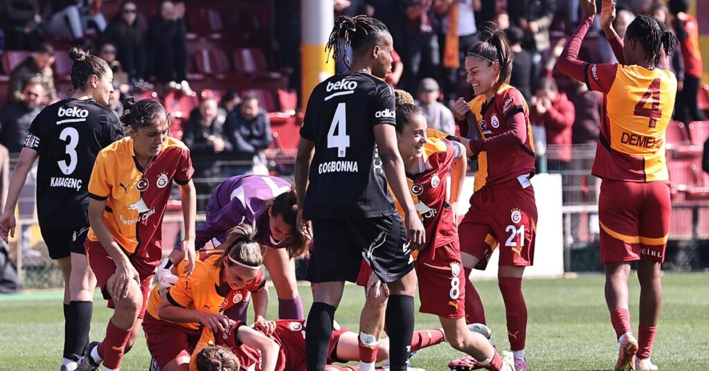 Galatasaray Kadın Futbol Takımı Beşiktaş’ı 3-0 Mağlup Etti