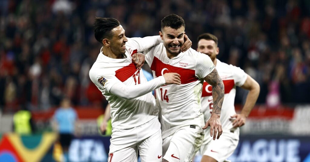 A Milli Takım, UEFA Uluslar Ligi’nde A Ligi’ne yükseldi!