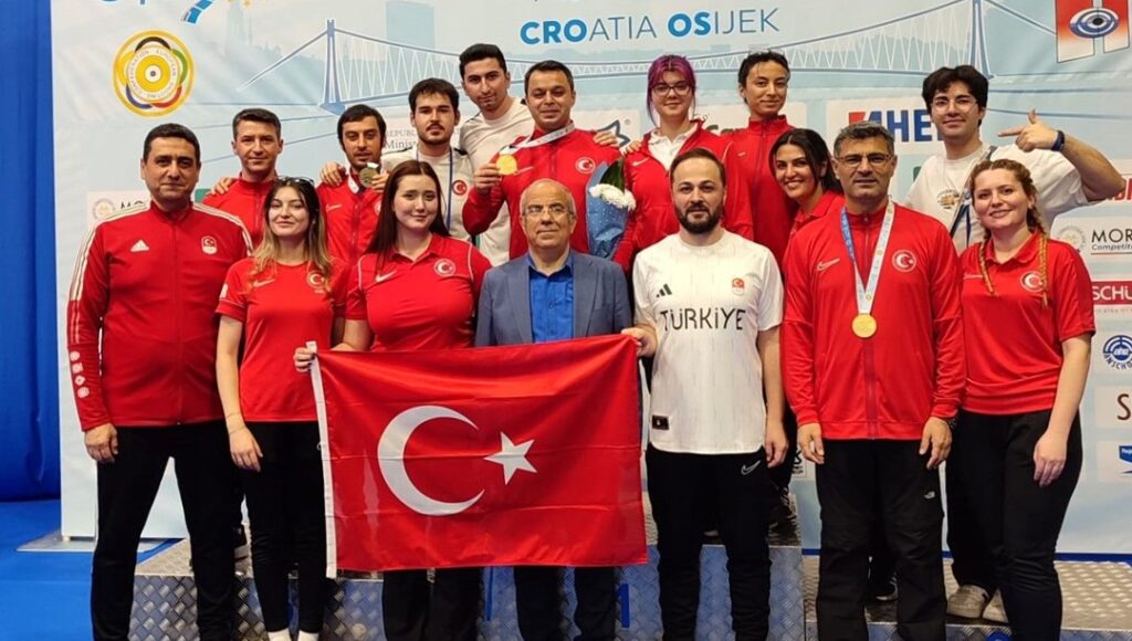 Atıcılar Ankara’ya döndü, Avrupa şampiyonluğu kutlandı!