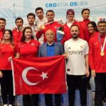 Atıcılar Ankara’ya döndü, Avrupa şampiyonluğu kutlandı!