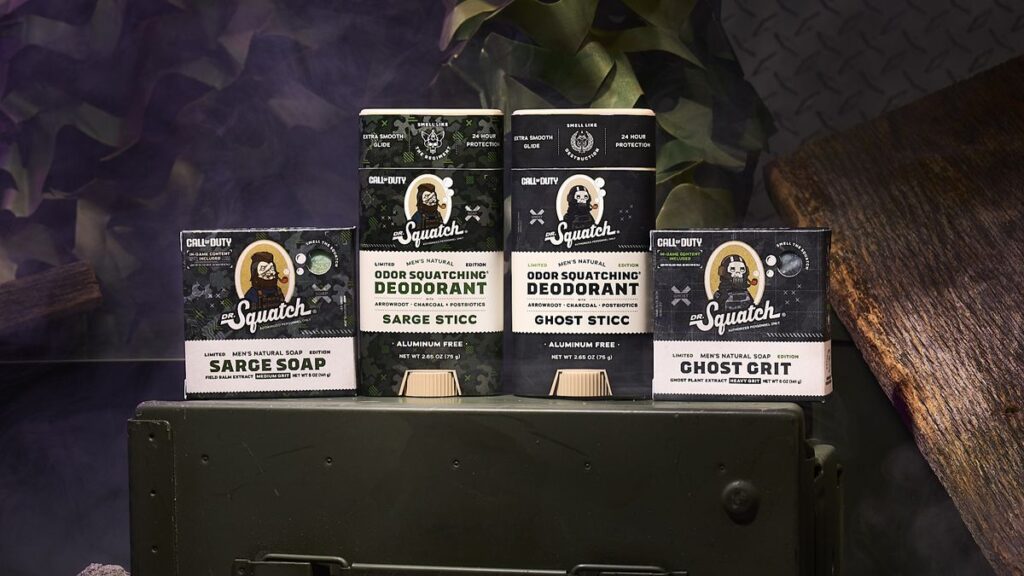 Dr. Squatch, Call of Duty İşbirliği Ürünleriyle Karşınızda!