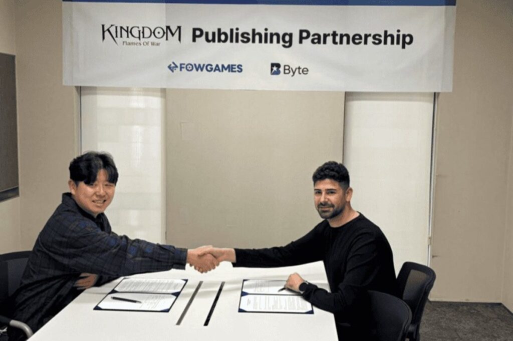 “Byte, FOWGAMES ile Kingdom: The Flames of War Anlaşması”