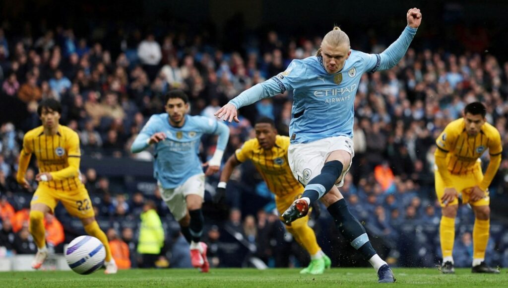 Haaland’ın Rekor Maçı: Manchester City 2-2 Brighton